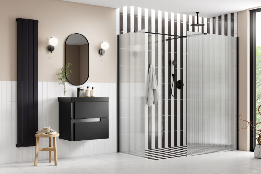 Bathrooms to Love adds new texture with launch of Fluted Wetroom Range