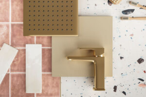 Bathrooms to Love is Beautiful in Bronze