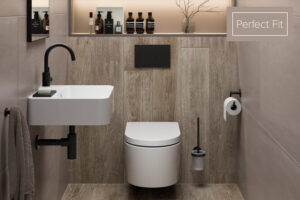 Perfect Fit from Lenz – The Perfect Solution for the Modern Guest Bathroom