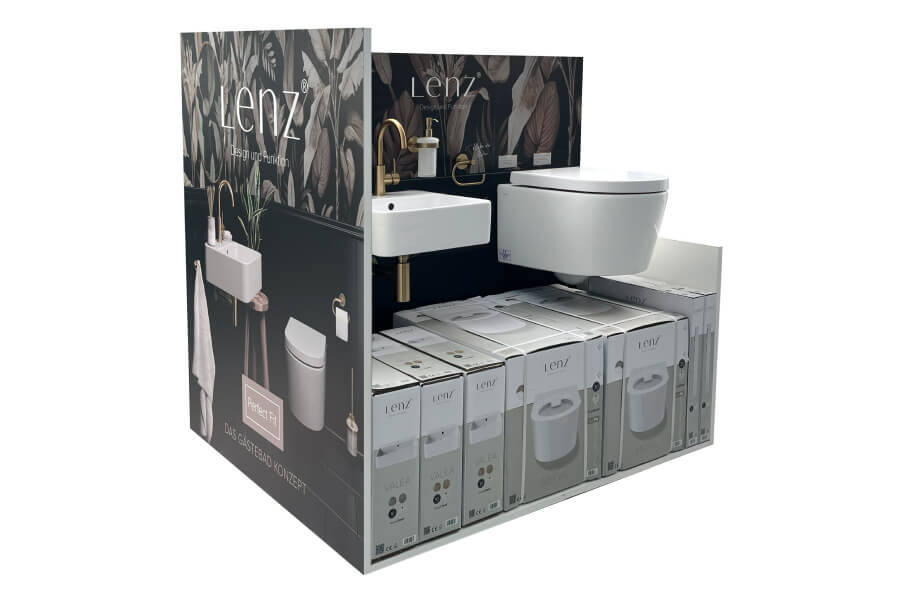 Perfect Fit from Lenz – The Perfect Solution for the Modern Guest Bathroom
