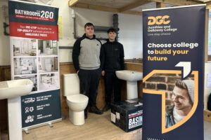 PJH Supports Skills Development at Dumfries & Galloway College with Bathrooms2GO Products
