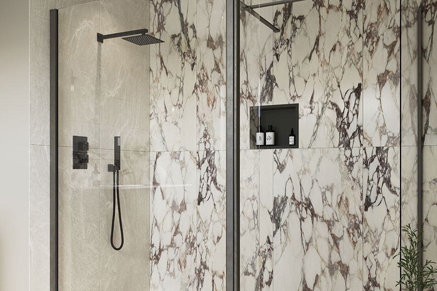 New Gunmetal Finish Brings On-Trend Contrast to Bathrooms to Love™