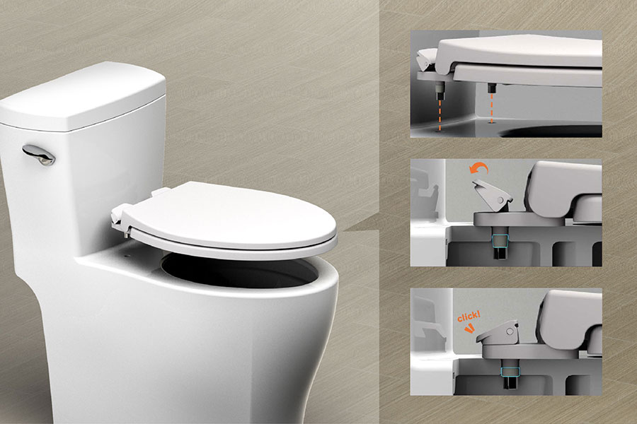 ReadySet™ Toilet Seat -2