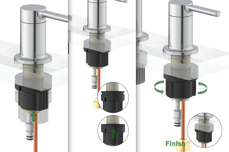 Twist+Fix Lavatory Faucet Installation System-4
